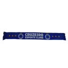 Cachecol azul faixa estrelas oficial cruzeiro