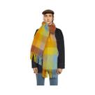 Cachecol De Cashmere Para Homens E Mulheres, Grosso, Quente, Estampado, Com Franjas Longas, Xale Cachecol De Cashmere Para Homens E Mulheres, Grosso, Quente, Estampado, Com Franjas Longas, Xale