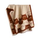 Cachecol De Cashmere Pashmina Jacquard Com Estampa De Gato Para Mulheres, Quente E À Prova De Frio Cachecol De Cashmere Pashmina Jacquard Com Estampa De Gato Para Mulheres, Quente E À Prova De Frio