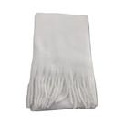 Cachecol De Inverno Feminino Em Cashmere, Manta Quente E Macia, Xale Longo Com Franjas Grandes
