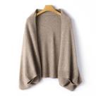 Cachecol De Lã 100% Macio E Quente Para Mulheres, Tricotado, Tipo Cardigan, Pashmina, Uso Duplo Para
