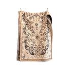 Cachecol De Luxo Feminino Em Cashmere Com Estampa, Marca De Moda, Xale Quente De Outono Inverno,