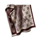 Cachecol De Pashmina Luxuoso E Quente Para Mulheres, Marca De Moda Com Estampa De Letras, Xale De
