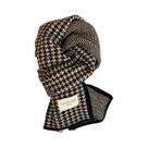 Cachecol Feminino De Inverno Grosso De Tricô Dupla Face Fofo E Quente Para Estudantes E Idosos