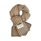 Cachecol Feminino De Inverno Grosso De Tricô Dupla Face Fofo E Quente Para Estudantes E Idosos