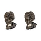 Cachecol Feminino De Inverno Grosso De Tricô Dupla Face Fofo E Quente Para Estudantes E Idosos