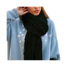 Cachecol Feminino De Inverno Quente Em Cashmere, Grosso E Tricotado, Estilo Coreano, Faixa De