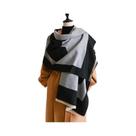 Cachecol Feminino Grosso E Quente De Caxemira Pashmina Dupla Face Para O Inverno Ao Ar Livre Com