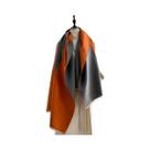 Cachecol Feminino Longo De Lã Para Inverno, Quente, Tipo Cashmere, Cor Sólida, Pashmina, Xale, Lenço