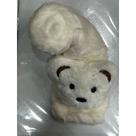 Cachecol infantil urso fofinho quentinho inverno divertido