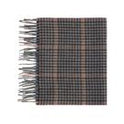 Cachecol Lona Scott xadrez bege 174 x 28 cm em cashmere
