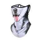 Cachecol Mágico 3D De Animais, Aquecedor De Pescoço Respirável, Máscara Facial Triangular Para