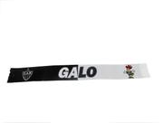 Cachecol preto e branco galo ziraldo oficial atletico mineiro