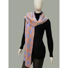 Cachecol Tricot Feminino Inverno Elegante Oncinha Tricô