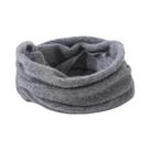 Cachecol Tubular Feminino De Lã Merino Quente Para Inverno, Com Design Vazado, Máscara Facial E
