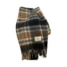 Cachecol Unissex De Mohair Xadrez Grosso Cor Café Retrô Para Outono E Inverno Cachecol Unissex De Mohair Xadrez Grosso Cor Café Retrô Para Outono E Inverno