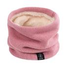 Cachecol Unissex Para Esportes De Inverno, Aquecedor De Pescoço Macio Tricotado Com Protetor Facial