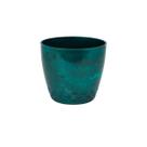 Cachepo De Mesa Redondo Pequeno 10,5cm x 9,5cm Cactos Suculentas Mini Espada de São Jorge Cores Modernas