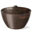 Cachepô Elegance Cuia Flor Café Imperial Decoração 4L Plástico