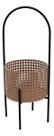 CACHEPÔ METAL 50x18x18cm BEGE VASO DECORATIVO ENFEITE PLANTA CACHEPÔ METAL 50x18x18cm BEGE VASO DECORATIVO ENFEITE PLANTA