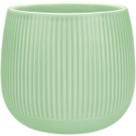 CACHEPÔ VASO DECORATIVO HOME&CO CERÂMICA 12x13x13cm VERDE