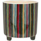 Cachepô Vaso Decorativo Home&co Cerâmica 15x14x14cm Color Cachepô Vaso Decorativo Home&co Cerâmica 15x14x14cm Color
