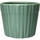 CACHEPÔ VASO PLANTA DECORATIVO HOME&CO CERÂMICA 10x12x12cm VERDE