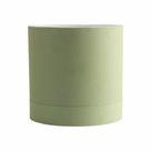 Cachepot Acrilico Redondo Liso 15cmx15cm Verde