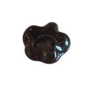 Cachepot Baixo Orgânico Preto Brilho (P)