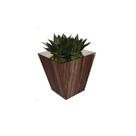 Cachepot Colorado com Borda Espelhada e Rodinhas 38x38cm