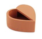 Cachepot Coração Terracota em Cimento 12843 Mart Cachepot Coração Terracota em Cimento 12843 Mart