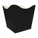 Cachepot de Papel Liso Preto Pequeno - 10 Unidades Cachepot de Papel Liso Preto Pequeno - 10 Unidades