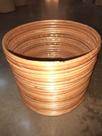 Cachepot de vime natural