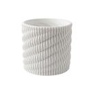 CACHEPOT DECORATIVO CIMENTO RDD OFF WHITE 16,5cm FLORARTE CACHEPOT DECORATIVO CIMENTO RDD OFF WHITE 16,5cm FLORARTE