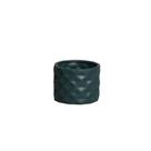 Cachepot Decorativo em Cerâmica Home Modelo Diamante P Indigo Escuro