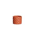 Cachepot Decorativo em Cerâmica Home Modelo Diamante P Terracota