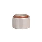Cachepot Decorativo em Cerâmica Home Modelo Waves G Rose Glamour