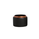 Cachepot Decorativo em Cerâmica Home Modelo Waves M Copper