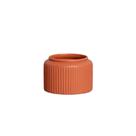 Cachepot Decorativo em Cerâmica Home Modelo Waves M Terracota