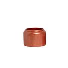 Cachepot Decorativo em Cerâmica Home Modelo Waves P Cobre