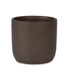 Cachepot Decorativo em Cerâmica Marrom 14,5cm 22866 Mart