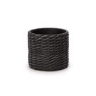 Cachepot Decorativo em Cimento Preto 17cm 14510 Mart Cachepot Decorativo em Cimento Preto 17cm 14510 Mart