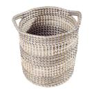 Cachepot Decorativo Fibra Natural Seagrass 25X27Cm Rafimex
