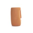 Cachepot Em Cerâmica Rosto Terracota 17x14cm Cachepot Em Cerâmica Rosto Terracota 17x14cm