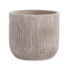 Cachepot em Cimento Cinza - 12cm