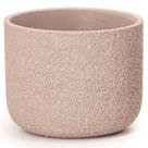 Cachepot Em Cimento Cinza Pedra Texturizada 23X18 Cm - Mart