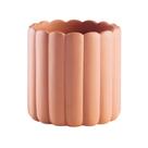 Cachepot em Cimento Ondulado Decorativo Para Plantas e Flores 18x18