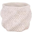 Cachepot em cimento textura orgânica - moas Cachepot em cimento textura orgânica - moas