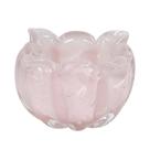 Cachepot Em Cristal Murano Gouda Jade Rosa