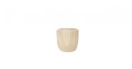 Cachepot em madeira 16,5x17,5cm